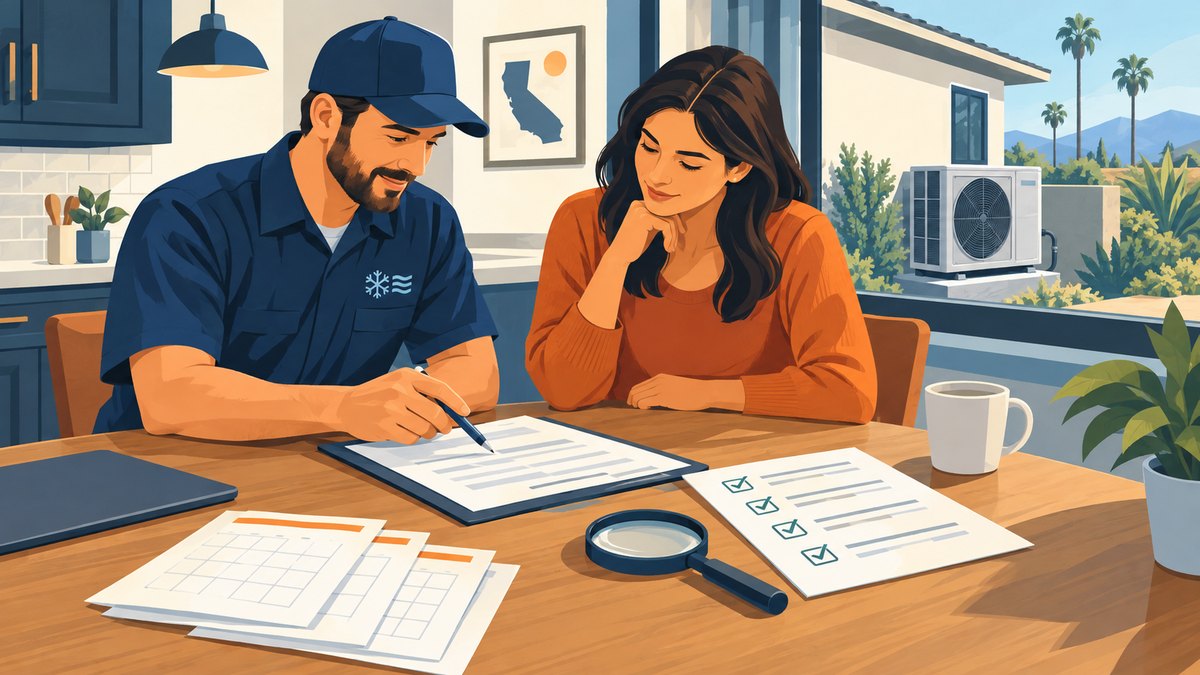 California HVAC Rebates: Keep Incentive Claims Accurate Before You Quote