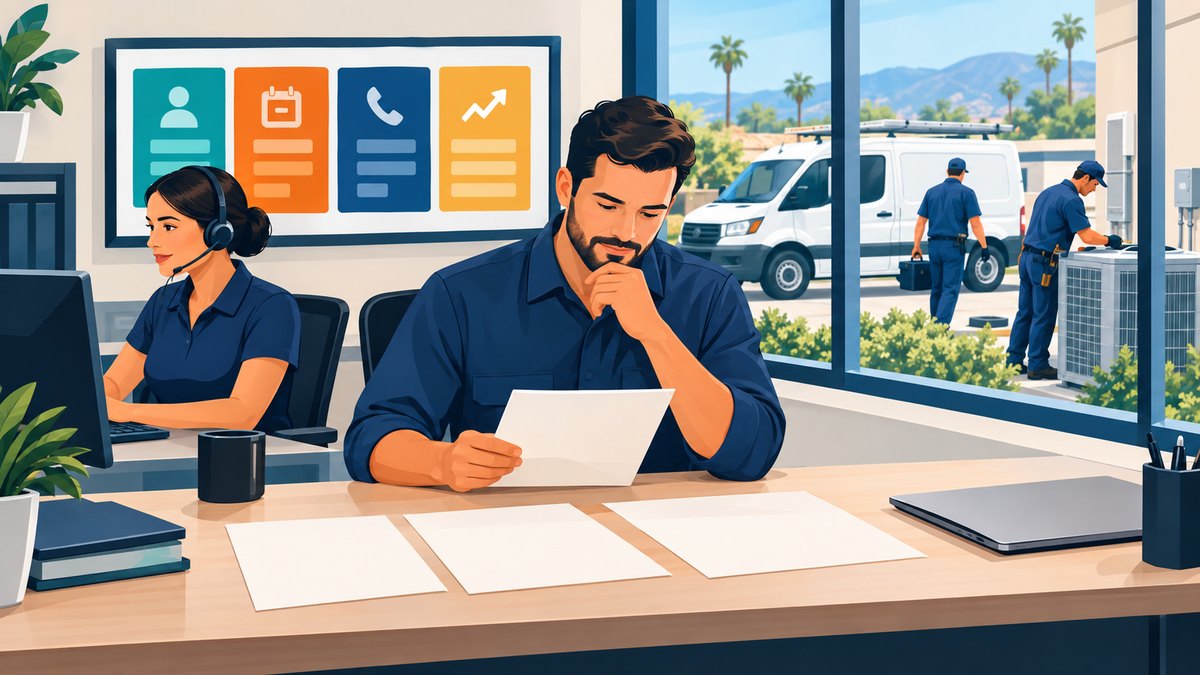 HVAC Lead Tracking: Build a Dispatch-to-Gross-Profit Scorecard